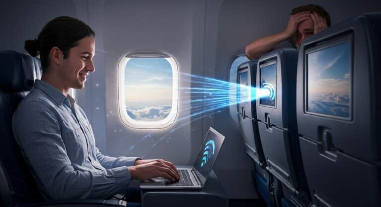 Wi-Fi Haut Débit en Avion : Progrès ou Fin Déconnexion ?