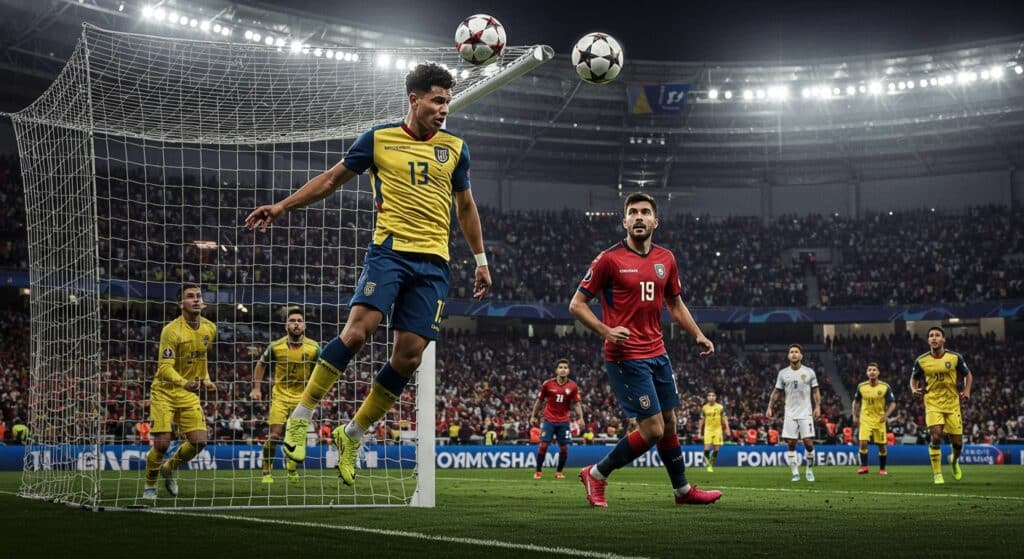 Willian Pacho Brille : Premier But en Ligue des Champions