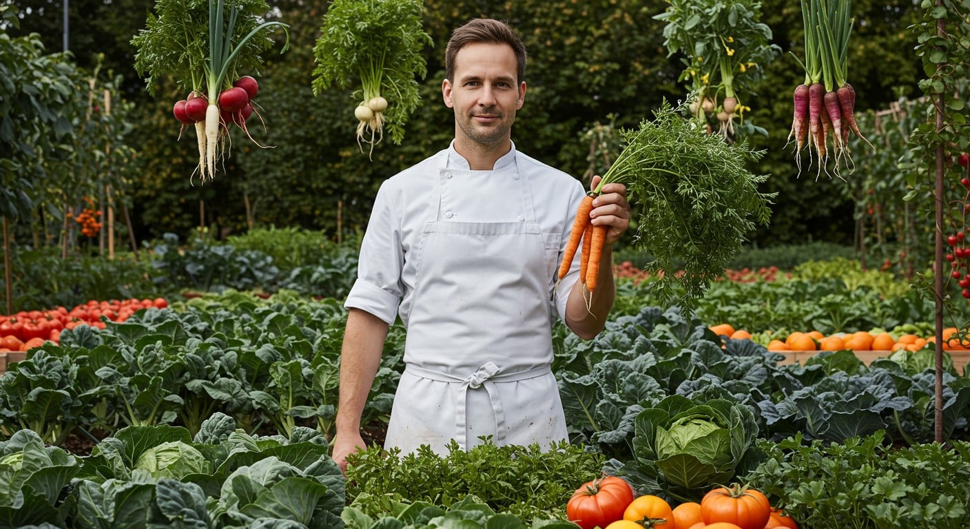Découvrez comment Yves Camdeborde, pionnier de la bistronomie, réinvente la cuisine avec 80% de végétal. Une ode à la nature et au goût !