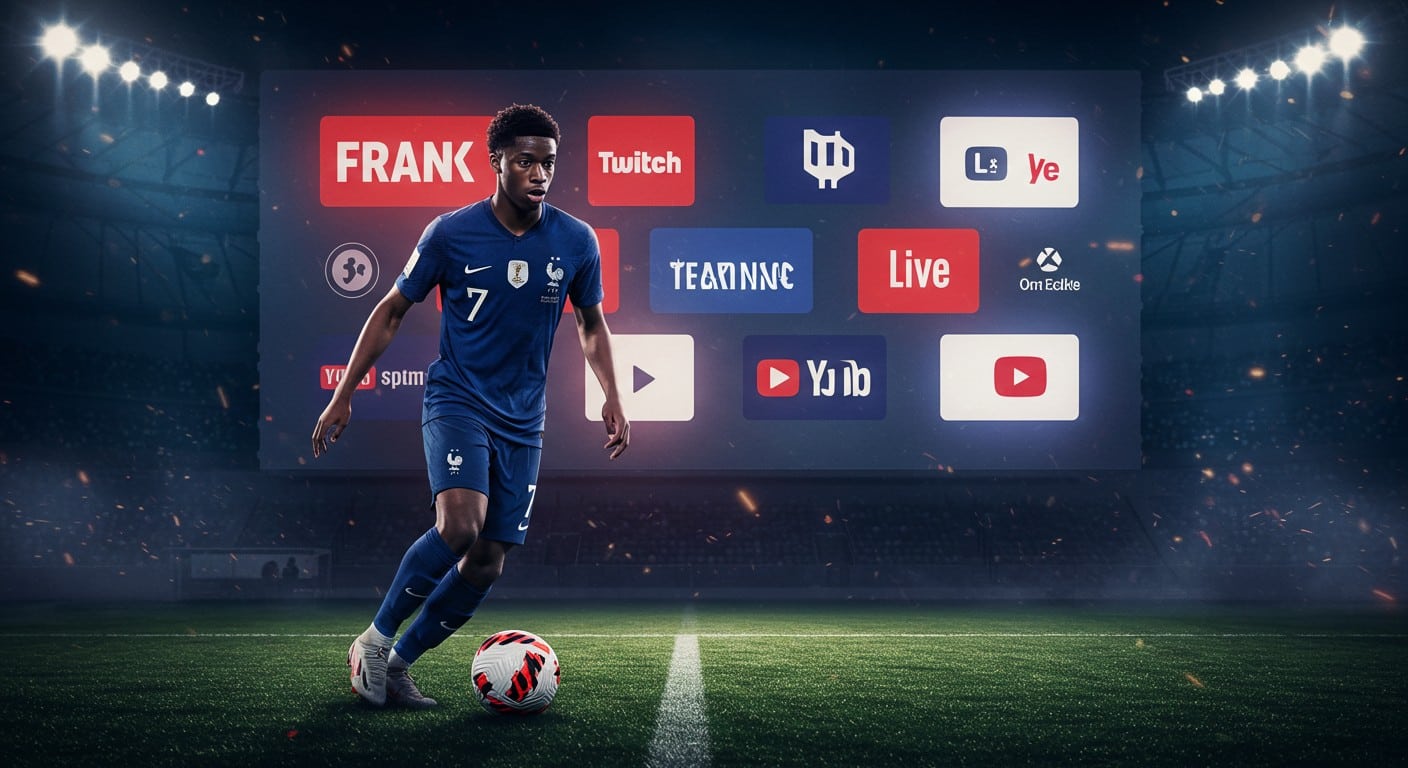 Découvrez comment Zack Nani révolutionne la diffusion des matches de l'équipe de France Espoirs sur Twitch et YouTube jusqu'à l'Euro 2027. Une nouvelle ère pour le football jeune !