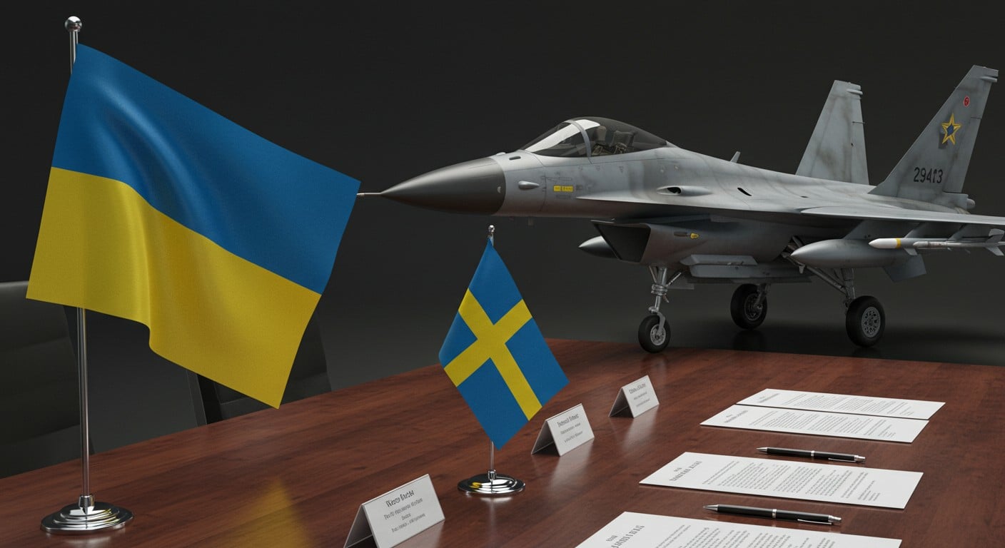 Le président ukrainien conclut un accord d’armes en Suède. Découvrez les enjeux stratégiques et les impacts sur la guerre en Ukraine.