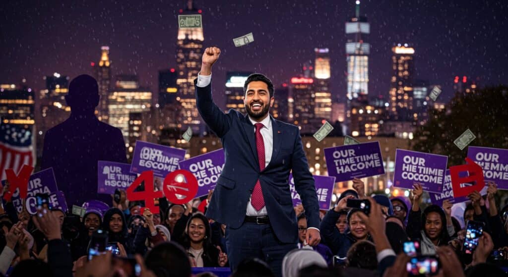 Zohran Mamdani Candidat Mairie New York Effraye Trump