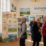 176 Toiles Vendues pour le Téléthon à Quimper : Art et Solidarité