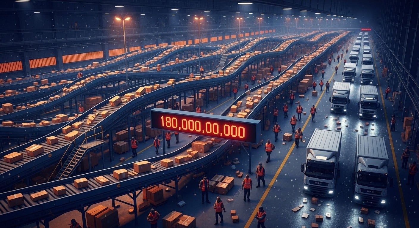 Découvrez comment La Poste se prépare à livrer 180 millions de colis entre Black Friday et Noël 2025, +6% en un an, face à une concurrence féroce qui dépasse désormais les 50% de parts de marché.