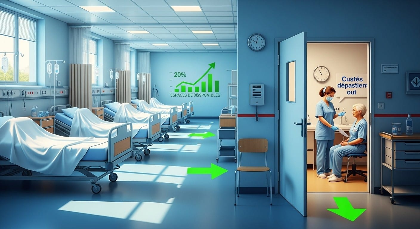 Découvrez pourquoi les hôpitaux français perdent 2 000 lits en 2024, un ralentissement de la tendance, avec hausse des soins ambulatoires et à domicile. Analyse approfondie.
