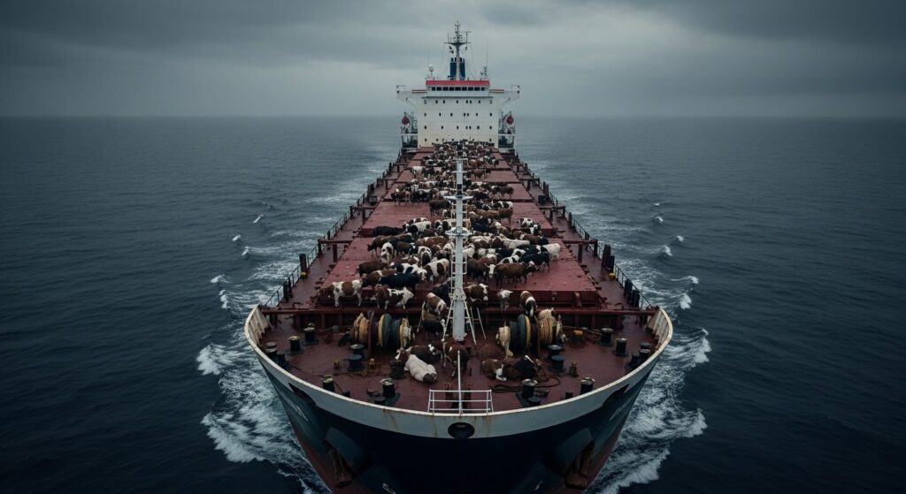 3000 Vaches Piégées Deux Mois sur un Cargo : Le Scandale