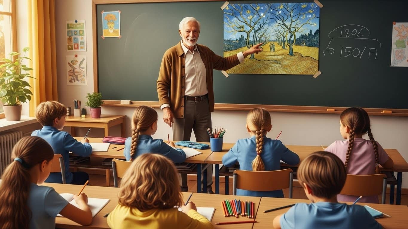 À 79 ans, Paul, retraité passionné, offre bénévolement des cours de dessin à des centaines d’écoliers normands depuis 12 ans. Une histoire touchante qui prouve que transmettre, c’est rester jeune. Découvrez son secret.