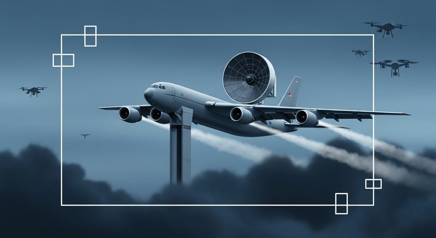 Découvrez les missions secrètes des avions Awacs de l'OTAN qui surveillent les frontières ukrainiennes. Un reportage exclusif à bord, face aux menaces russes. Suspense garanti !