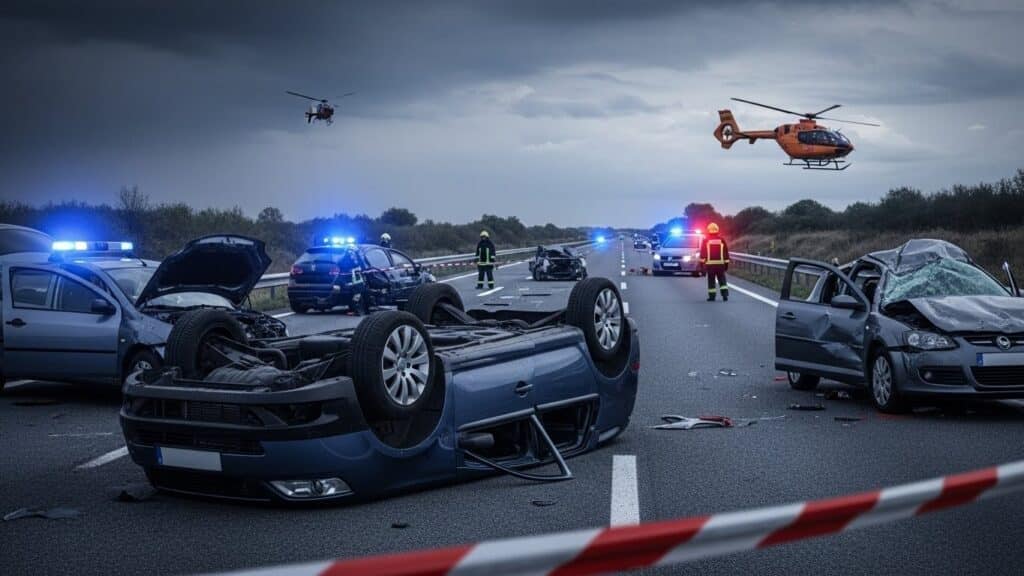 Accident A9 Hérault : 3 Morts dans un Drame sur l’Autoroute