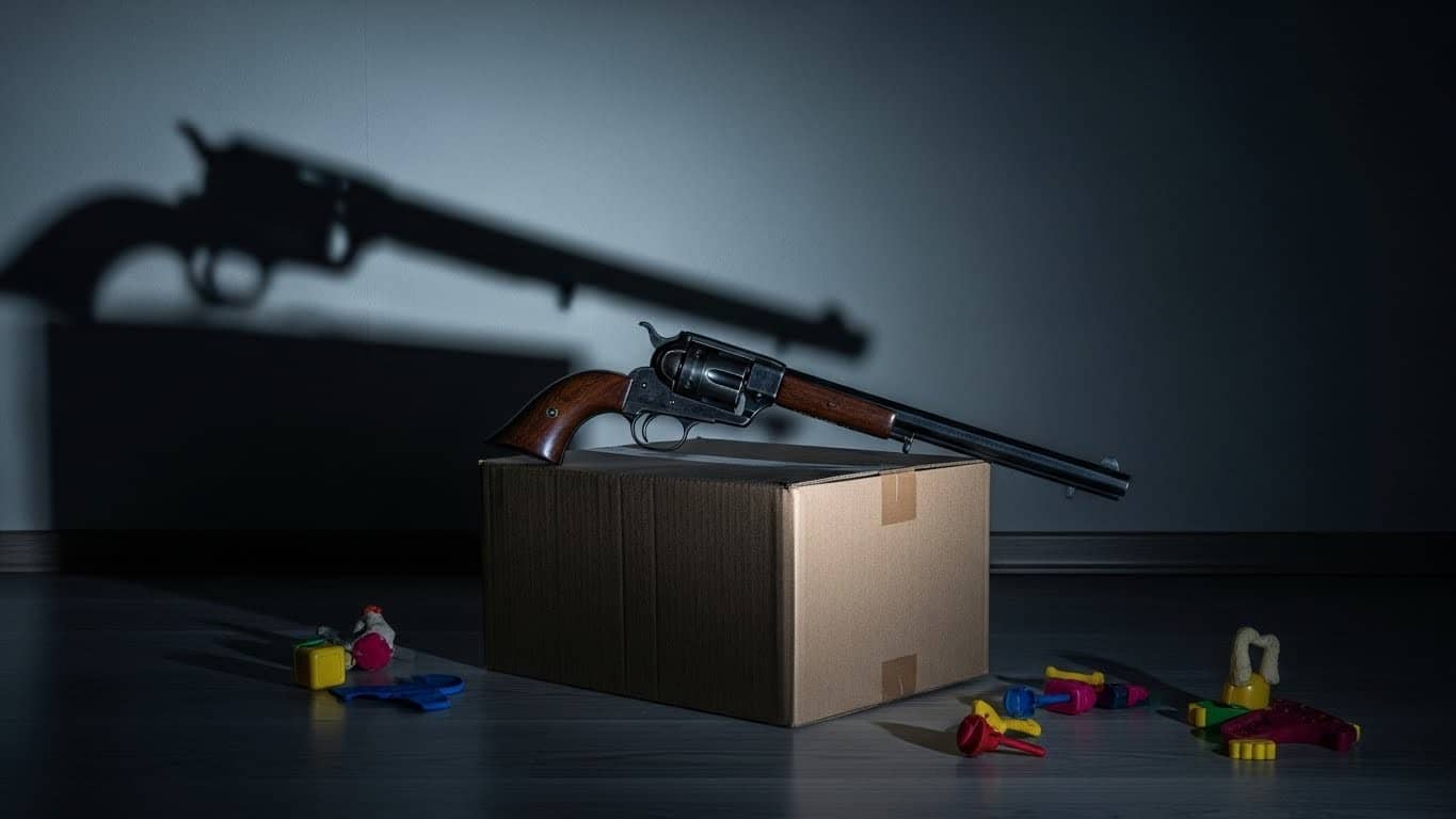 Un garçon de 9 ans trouve un revolver chargé lors d’un déménagement et se tire accidentellement une balle dans la tête. Transporté en urgence, il est décédé cette nuit. Retour sur un drame qui aurait pu être évité.