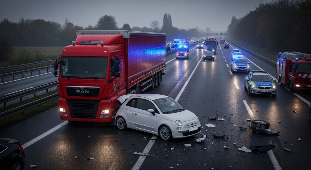 Accident Mortel A4 Seine-et-Marne: Choc Voiture Camion