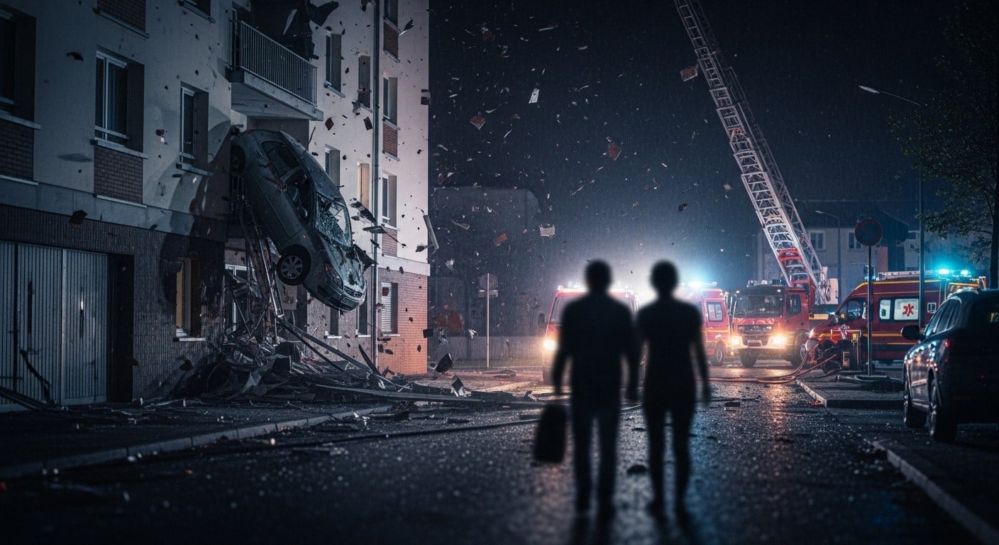 Découvrez les détails choc d'un accident mortel à Nancy où une voiture a percuté un immeuble, causant 2 morts et 2 blessés graves. Enquête en cours sur vitesse et pente.