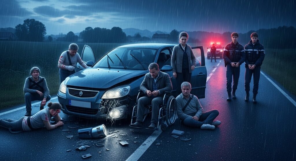 Accident Oise : Jeune Ivre Paralysé Ami Incarcéré