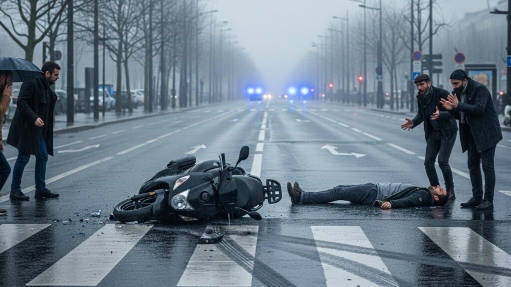 Accident Scooter Colombes : Piéton entre Vie et Mort