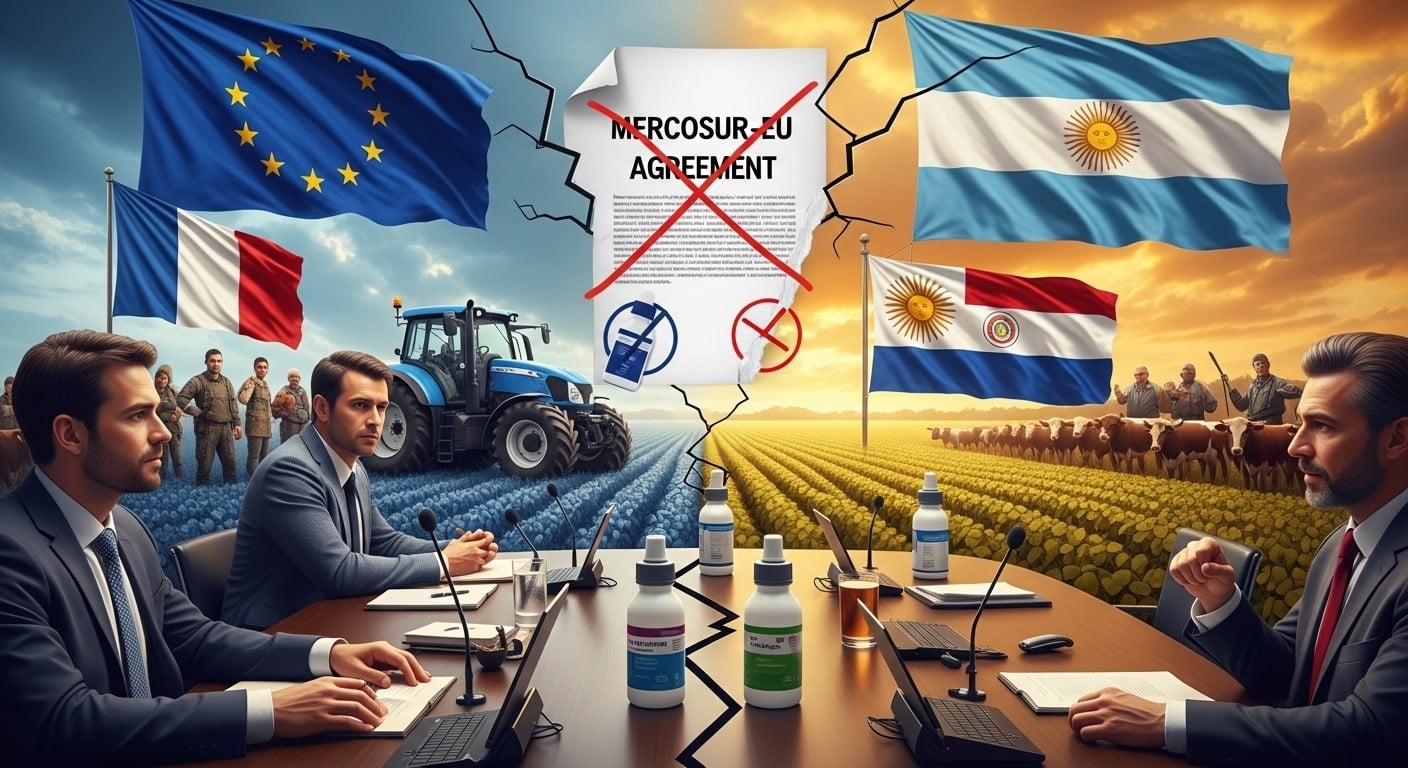 À un mois du sommet de Rio, Paris durcit le ton sur l'accord Mercosur-UE. Agriculteurs en colère, pesticides, clauses miroirs : pourquoi la France bloque encore le traité ?