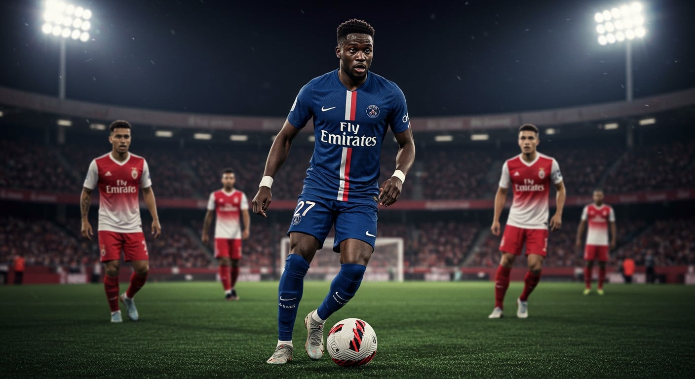 Découvrez Adama Camara, milieu hybride du Paris FC, qui brille face à Lyon et Monaco. Son parcours inspirant et sa semaine folle en Ligue 1.