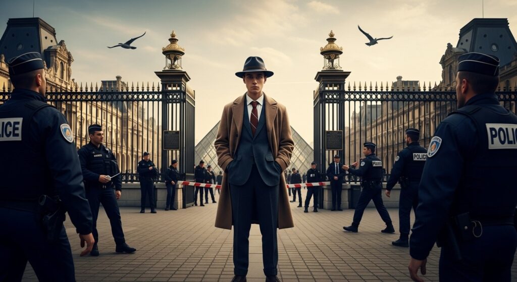 Adolescent Chic Devient Star Après Vol au Louvre