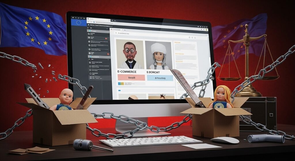 Affaire Shein : Poupées et Armes Illégales sur 5 Sites