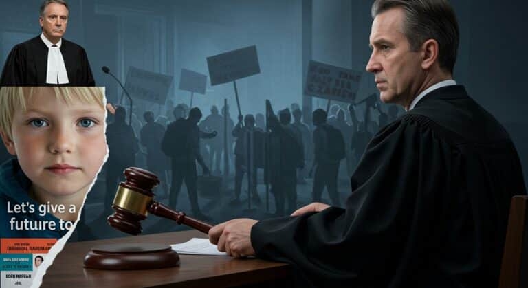 Affiche Enfants Blancs : Candidat Relaxé au Tribunal