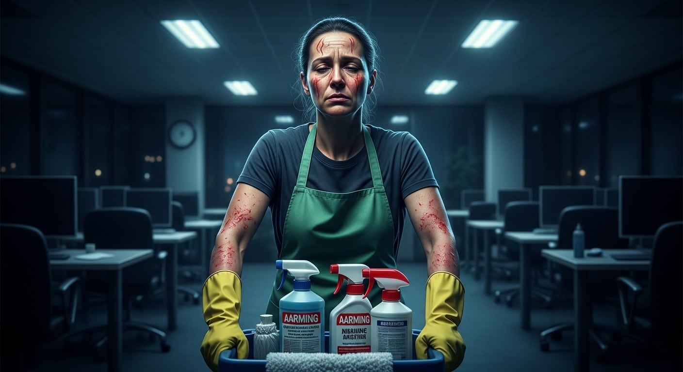 Découvrez les dangers cachés du métier d'agent d'entretien : cadences folles, produits chimiques et impacts sur la santé. Un rapport choc révèle tout sur ces travailleurs invisibles.
