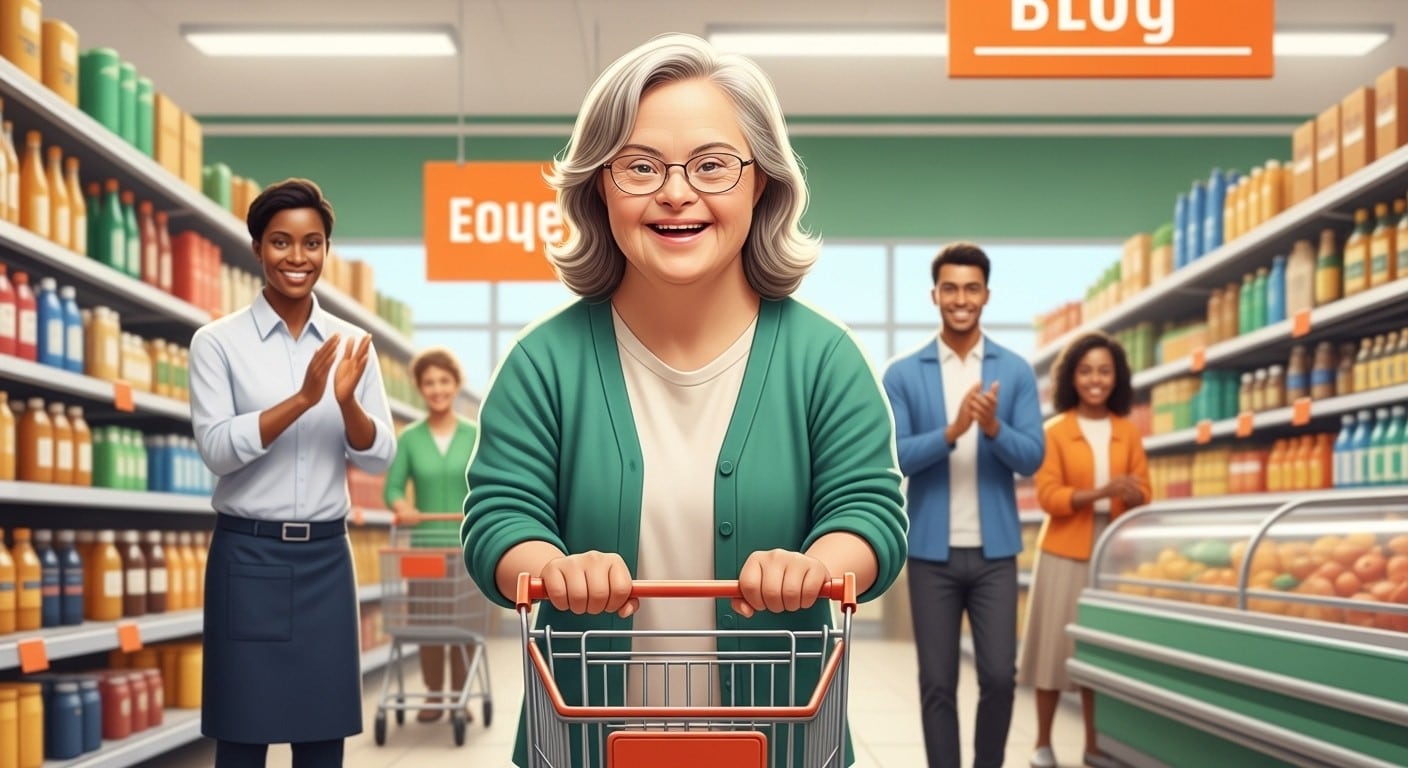 Découvrez comment Agnès, 57 ans et atteinte de trisomie 21, fait ses courses seule pour la première fois. Une histoire d’autonomie, d’inclusion et d’humanité qui inspire.