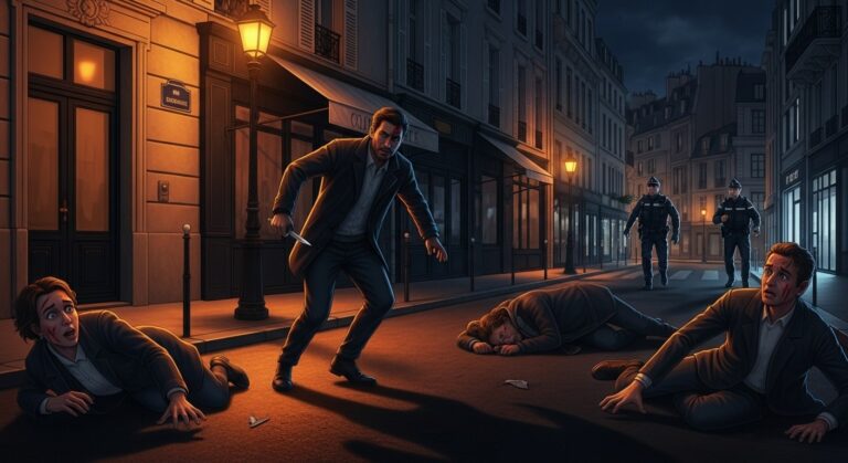 Agression au Couteau à Paris 8e : Deux Blessés