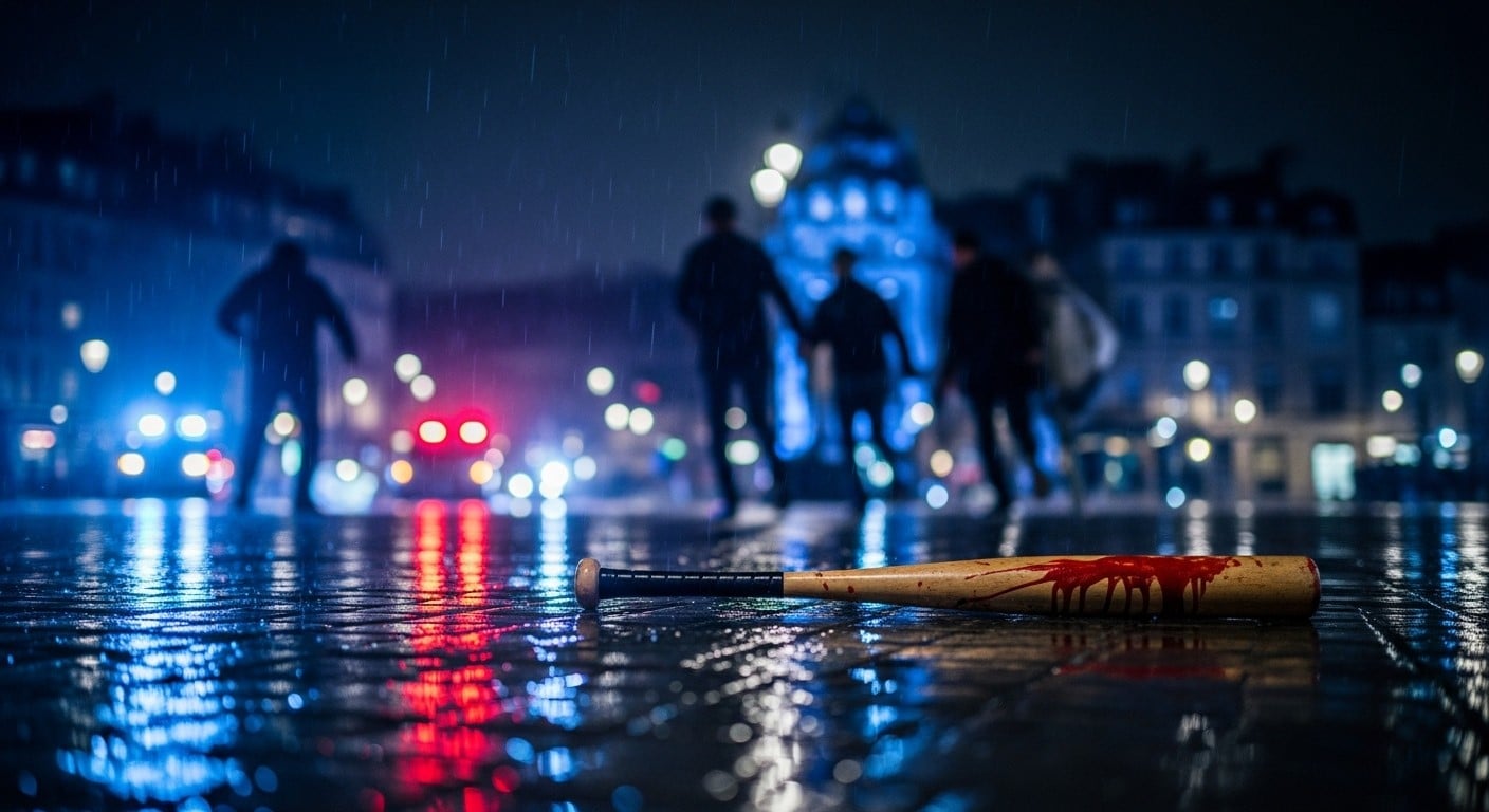 Une violente agression à la batte de baseball secoue Rennes: victime méconnaissable, pronostic vital engagé. Trois interpellés dont un mineur. Détails choc et analyse.
