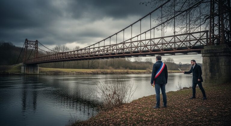 Agression d&rsquo;un Maire à Cause d&rsquo;un Pont Fermé dans le Puy-de-Dôme