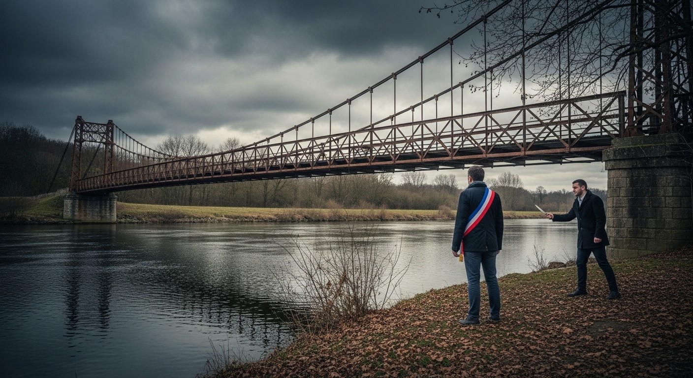 Un habitant ivre menace de mort un maire avec un couteau à cause de la fermeture d’un pont dangereux. Condamné à 18 mois de prison. Derrière ce fait divers, la vague inquiétante des violences contre les élus locaux.