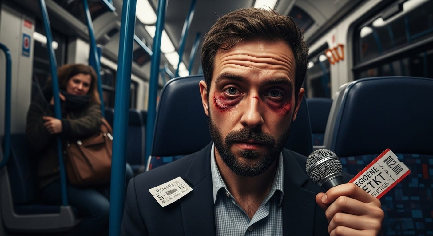 Découvrez le récit choc de l'humoriste Anthony Joubert agressé dans un TER pour un simple regard. Colère, justice et insécurité dans les transports : que s'est-il passé ?
