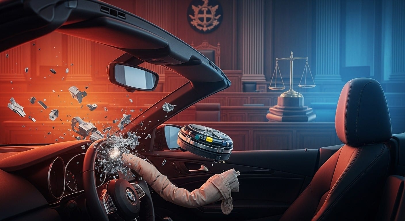 Découvrez l'enquête judiciaire française sur les airbags Takata défectueux chez Toyota, Volkswagen et BMW. 600 000 véhicules traités, risques mortels et actions collectives en cours.