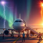 Airbus Cloue 6000 A320 au Sol : Radiations Solaires