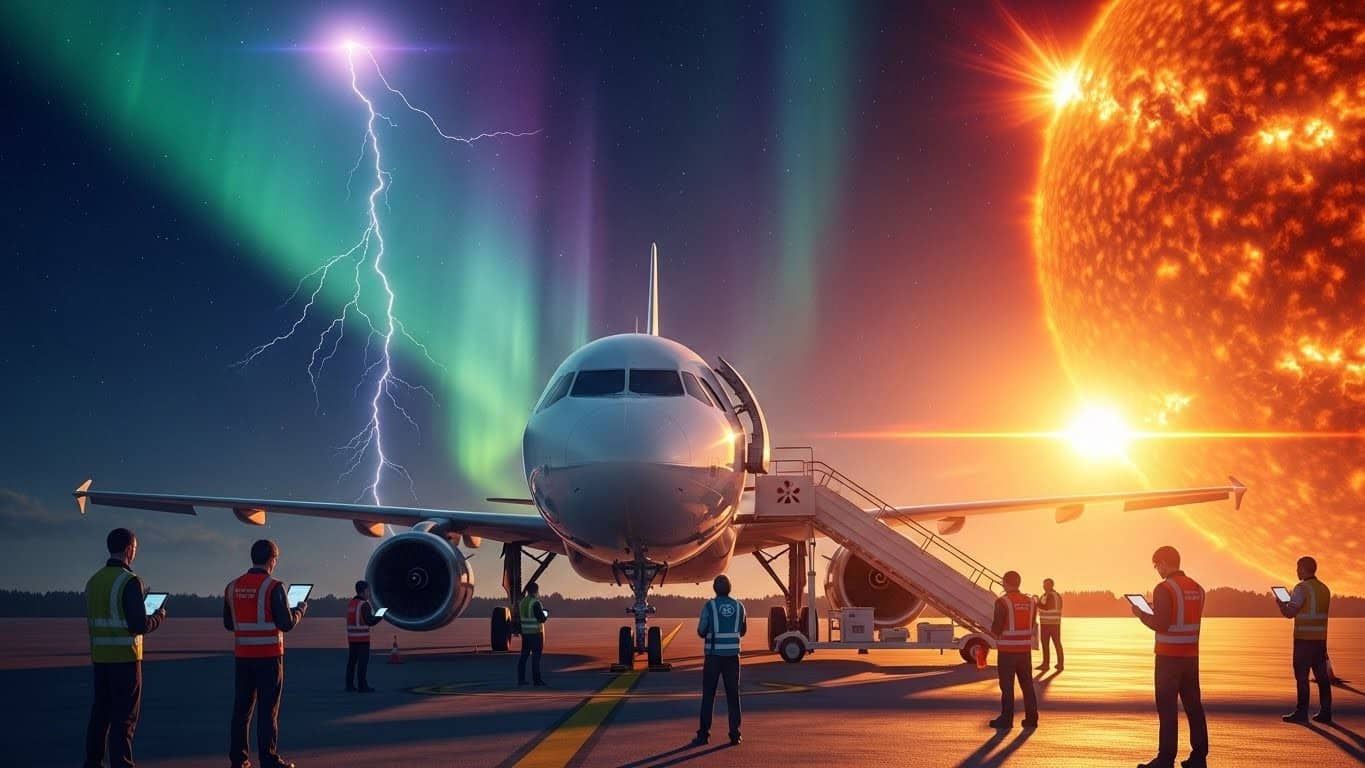 Pourquoi Airbus a immobilisé d’un coup 6000 A320 dans le monde à cause d’un risque de radiations solaires ? Tout s’est joué en quelques minutes. Décryptage complet d’un événement rarissime.