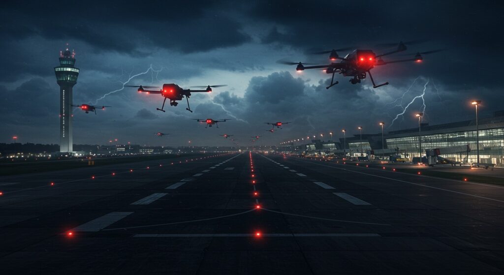 Alerte Drones Berlin : Aéroport Suspendu Deux Heures