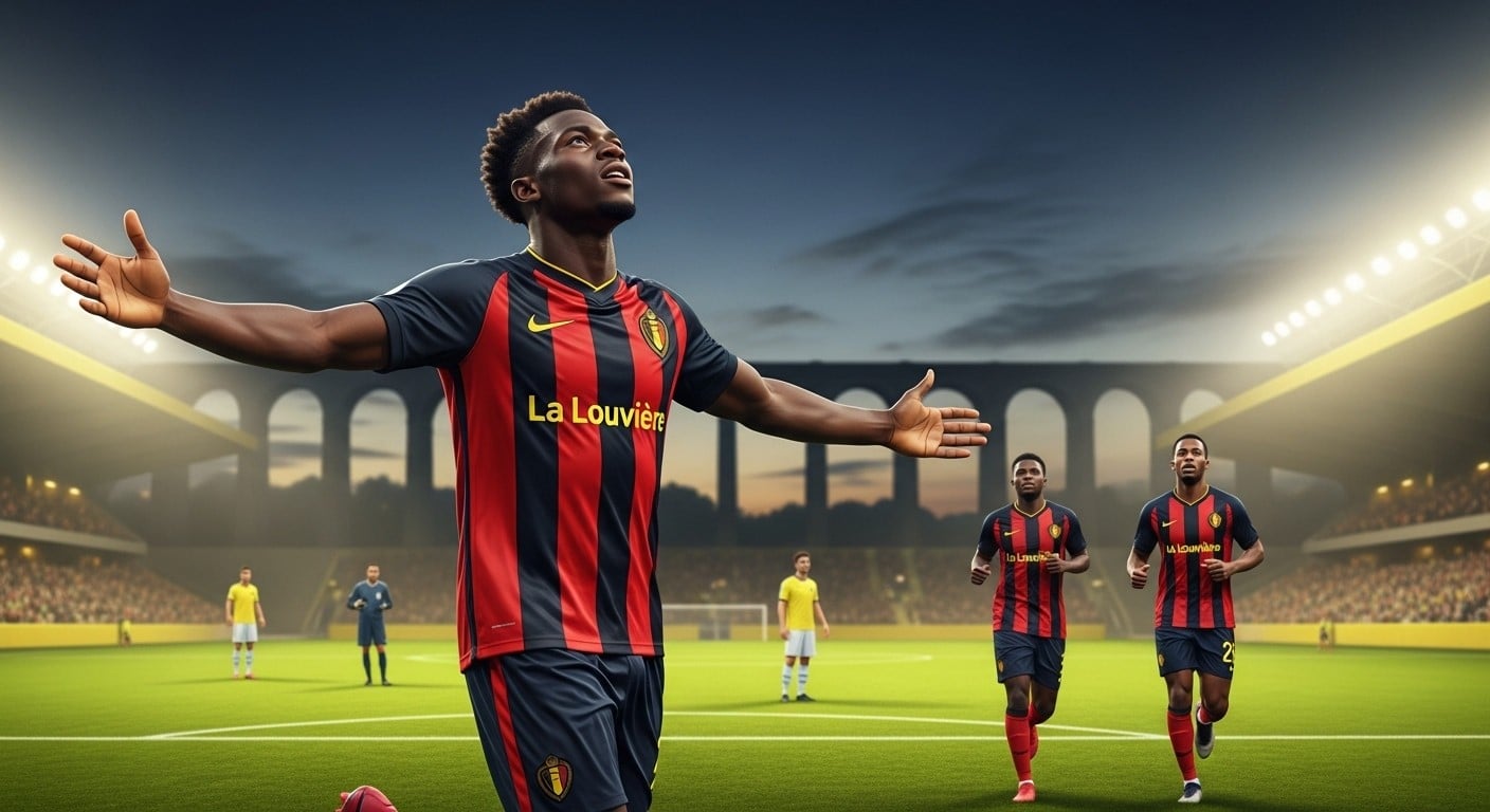 Découvrez la renaissance émouvante d'Alexis Beka Beka, premier but en D1 belge deux ans après sa menace de suicide. Un symbole de résilience dans le football.