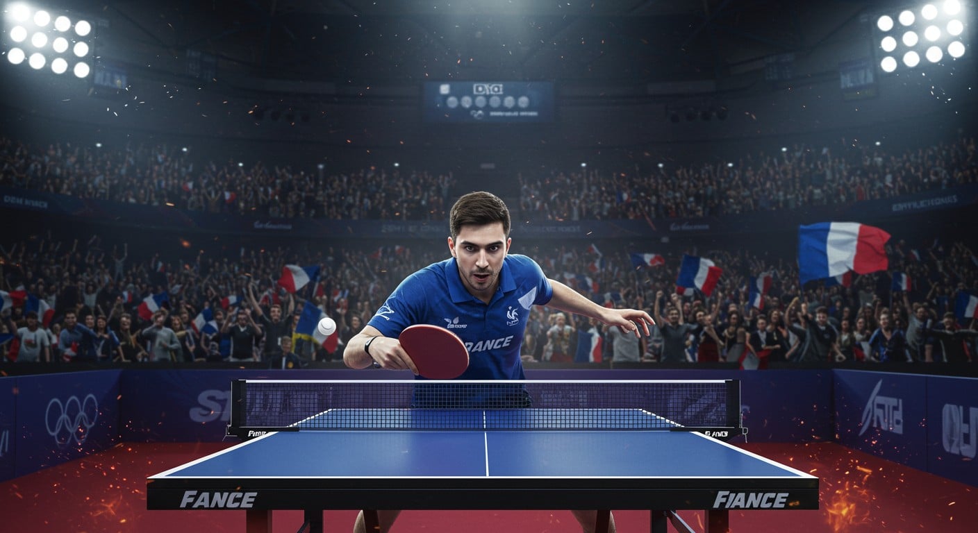 Découvrez le parcours épique d'Alexis Lebrun au WTT Champions de Montpellier : demi-finales, public en feu face à Moregard. Une semaine folle pour le tennis de table français !