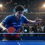 Alexis Lebrun Remonte Harimoto à Montpellier