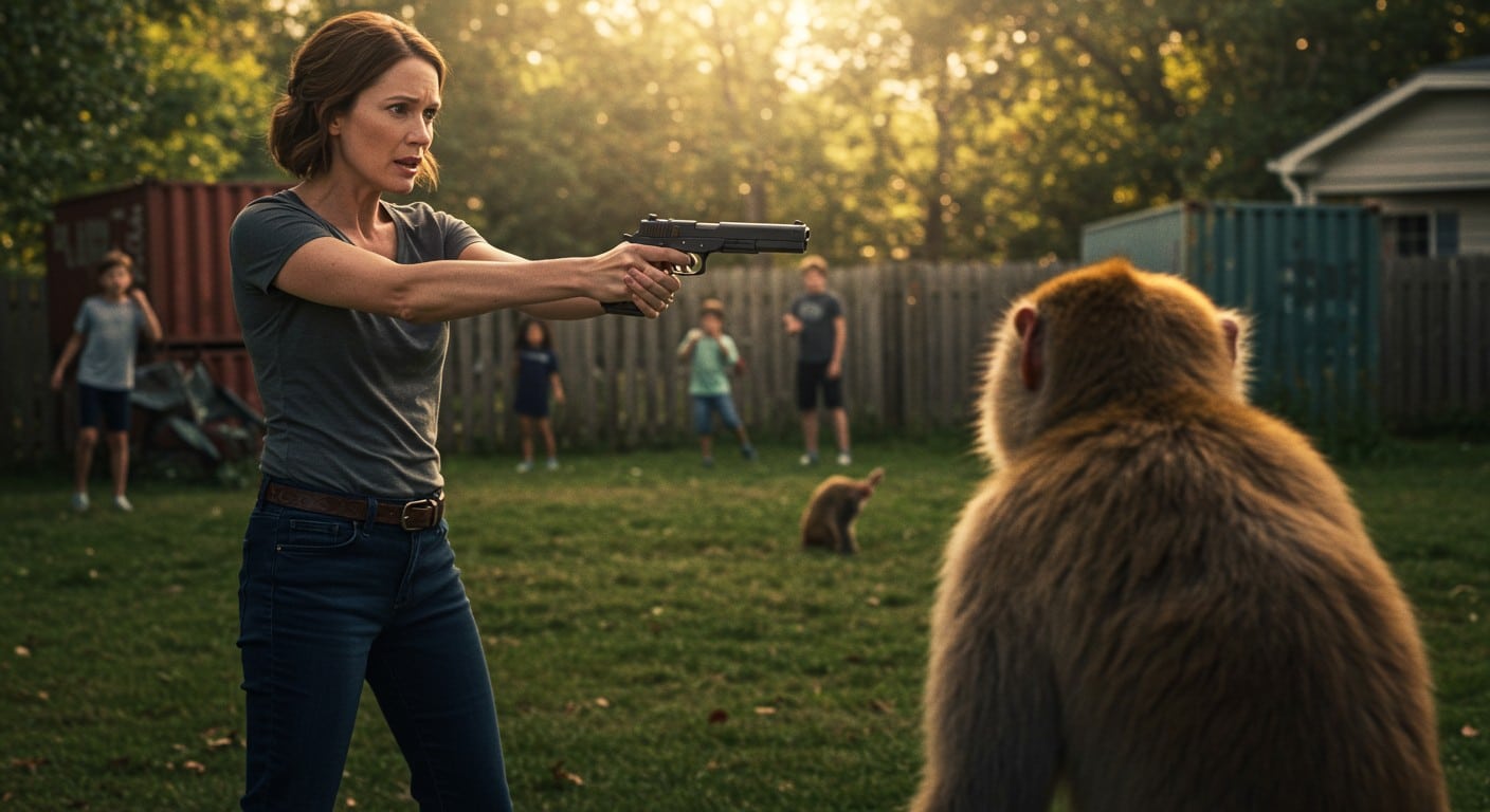 Découvrez l'histoire choc d'une mère qui abat un macaque rhésus dangereux dans son jardin au Mississippi. Évasion, menace, instinct maternel : tous les détails sur cet incident insolite.