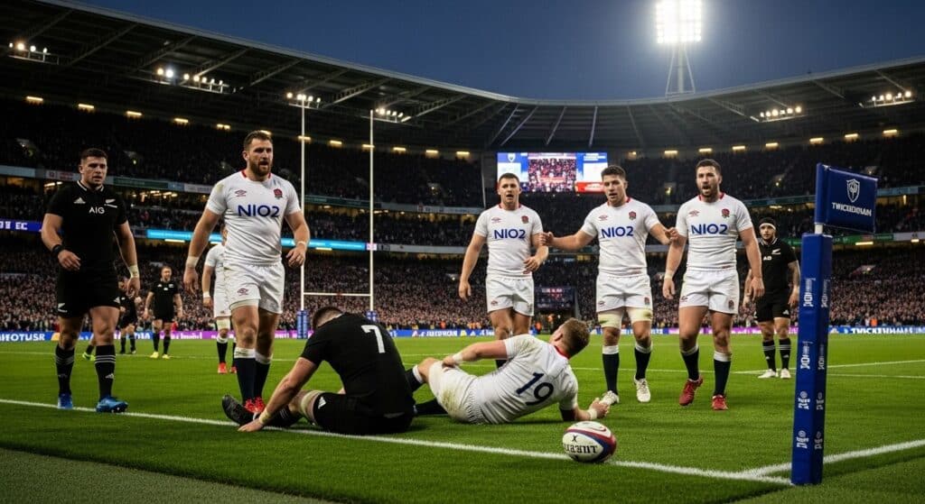 Angleterre Triomphe 33-19 sur All Blacks à Twickenham