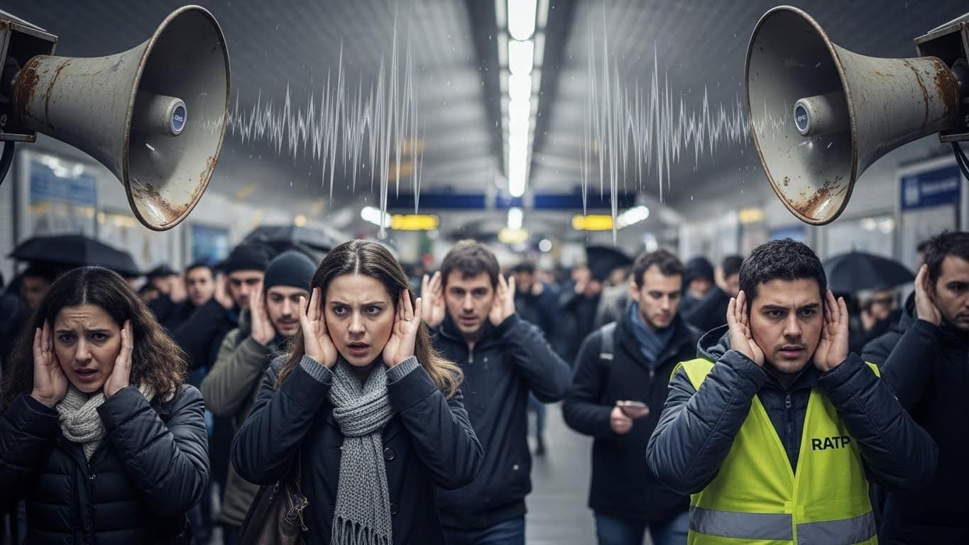 « Je ne comprends rien ! » : dans les transports parisiens, les annonces sonores sont souvent inaudibles ou brouillées. Usagers exaspérés, équipements vieillissants, modernisation en cours… On fait le point sur ce problème quotidien qui touche des millions de Franciliens.