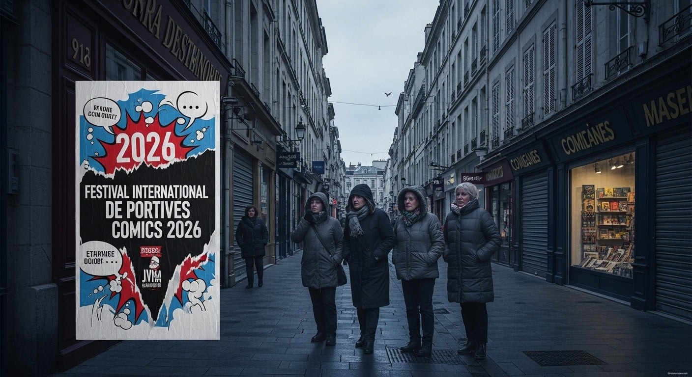 Le Festival International de la Bande Dessinée d’Angoulême 2026 est au bord de l’annulation. Les grands éditeurs se retirent et la ville tremble : hôtels, restos, librairies… tout l’écosystème local risque de s’effondrer. Que se passe-t-il vraiment ?