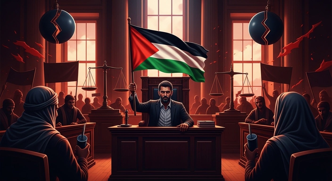 Découvrez l'affaire Omar Alsoumi, accusé d'apologie du terrorisme pour ses propos sur les attaques du 7 octobre. Procès en mai 2026, dissolution en suspens et débats sur la liberté d'expression.