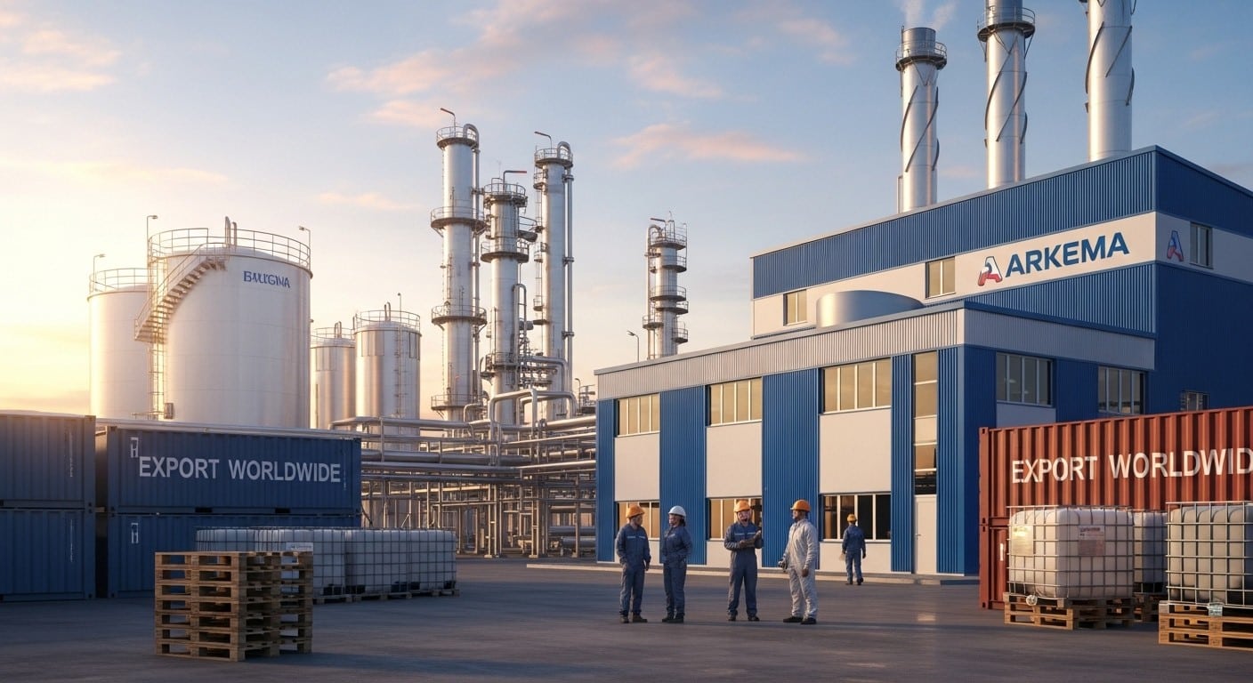 Découvrez comment Arkema brille à l’international depuis Villers-Saint-Paul malgré la crise qui frappe durement l’industrie chimique dans l’Oise. Un site qui a de l’avenir ?