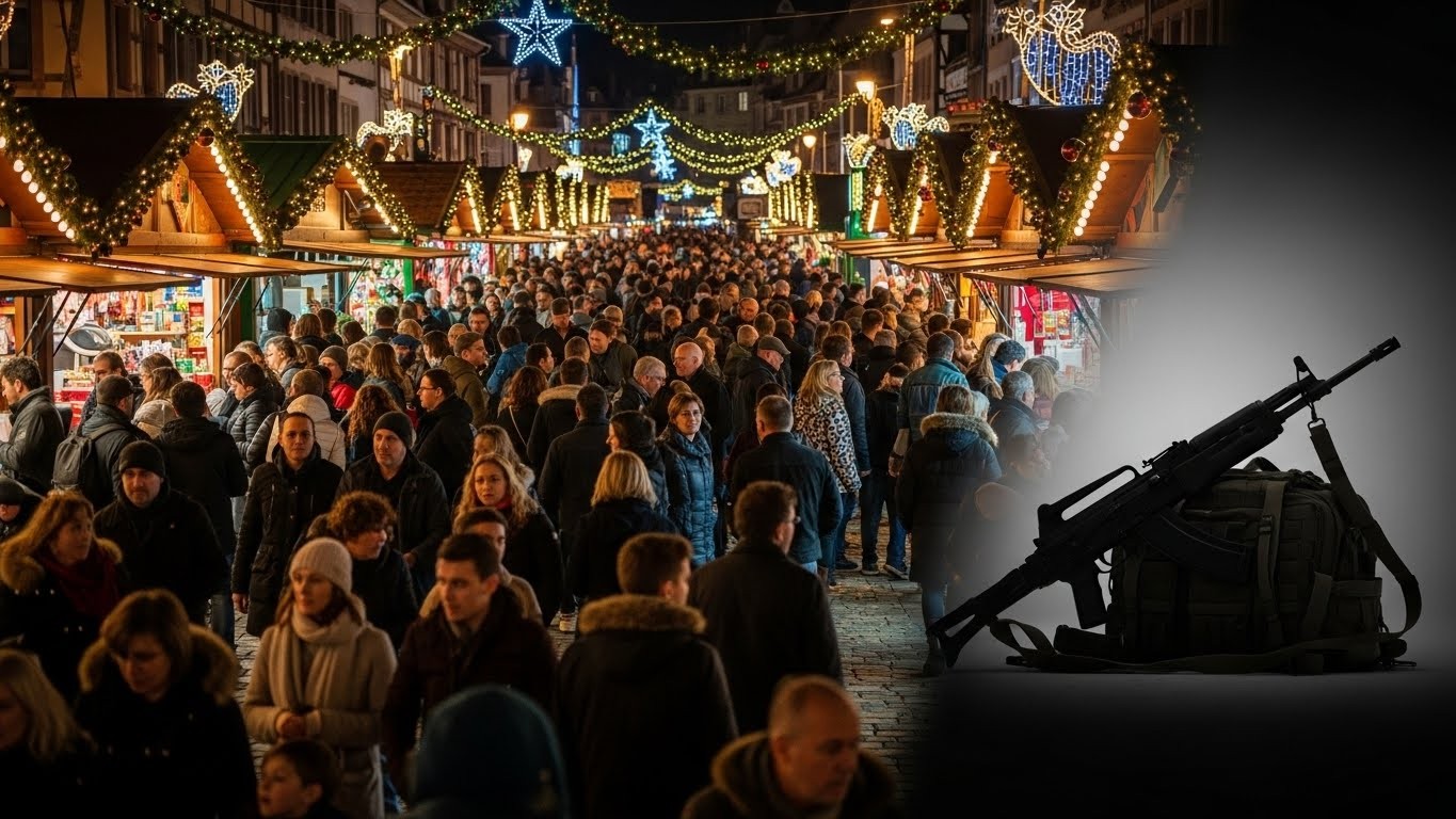 Découverte d’une arme automatique en plein marché de Noël de Strasbourg : pourtant la foule reste massive et sereine. Résilience, confiance dans la sécurité ou simple habitude ? Décryptage complet.