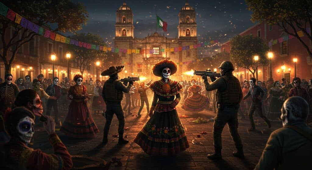 Assassinat Maire Mexicain Fête des Morts