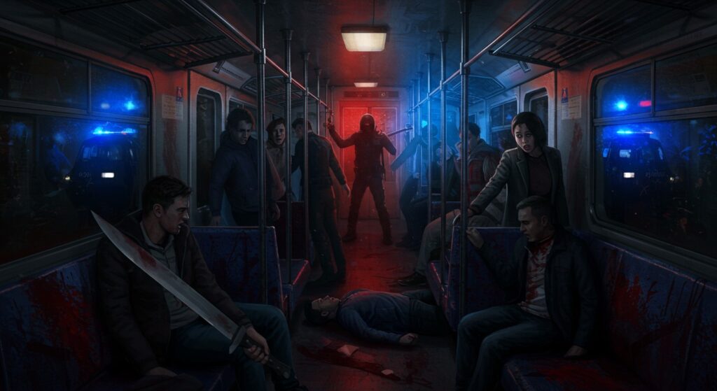 Attaque au Couteau dans un Train vers Londres : 10 Blessés