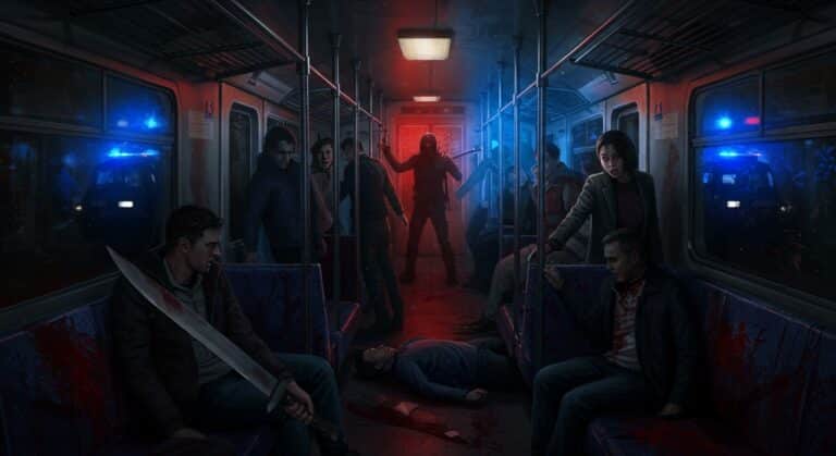 Attaque au Couteau dans un Train vers Londres : 10 Blessés