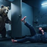 Attaque d’Ours dans des Toilettes au Japon : Il le Repousse à Coups de Pied