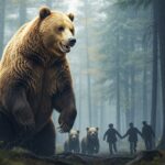 Attaque d’Ourse au Canada : 11 Blessés et une Traque Infructueuse