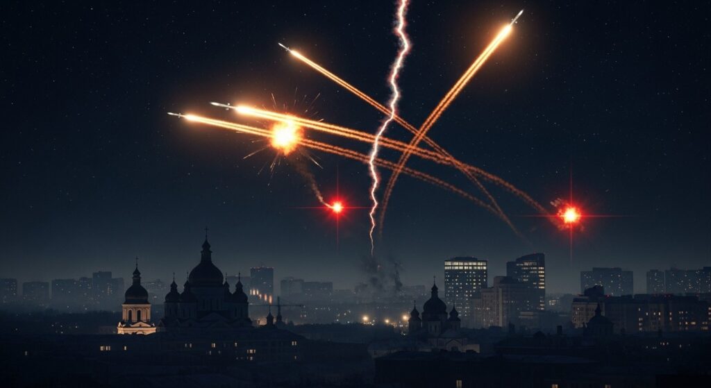 Attaques Russes sur l&rsquo;Ukraine : Nouvelle Vague de Missiles